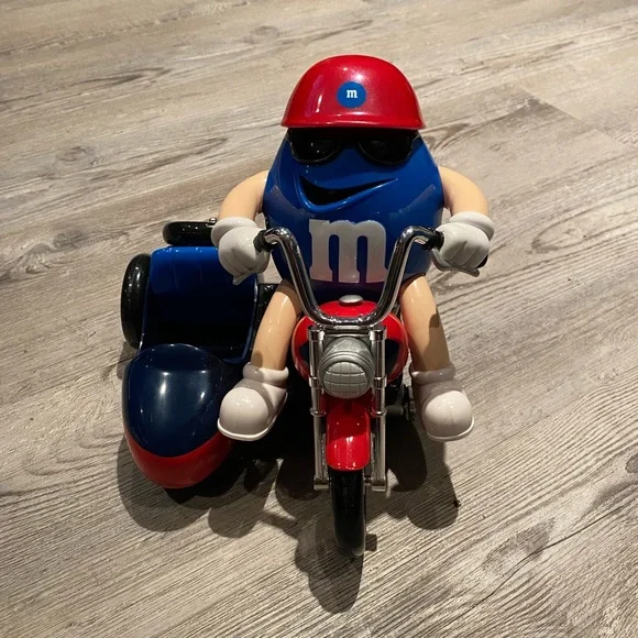 M&M'S | Toys | Mm Motorcycle Candy Dispenser Sidecar Usa Freedom